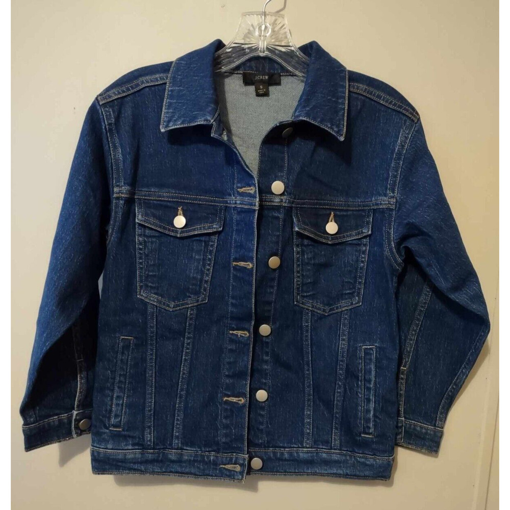 J. Crew | Women's Denim Button Up Jacket Size Small